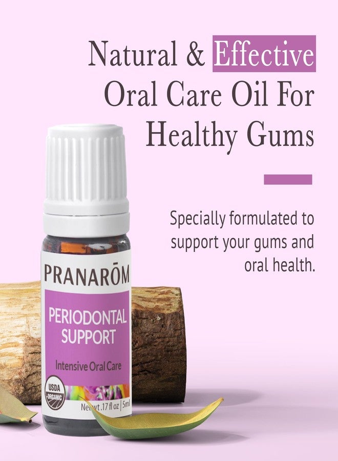 Pranarom - Periodontal Support Wellness Blend 5ml - 100% Pure Organic Essential Oils, Soothing, Fresh Minty Breath, No Adulterants, Sustainably Sourced - Image 2